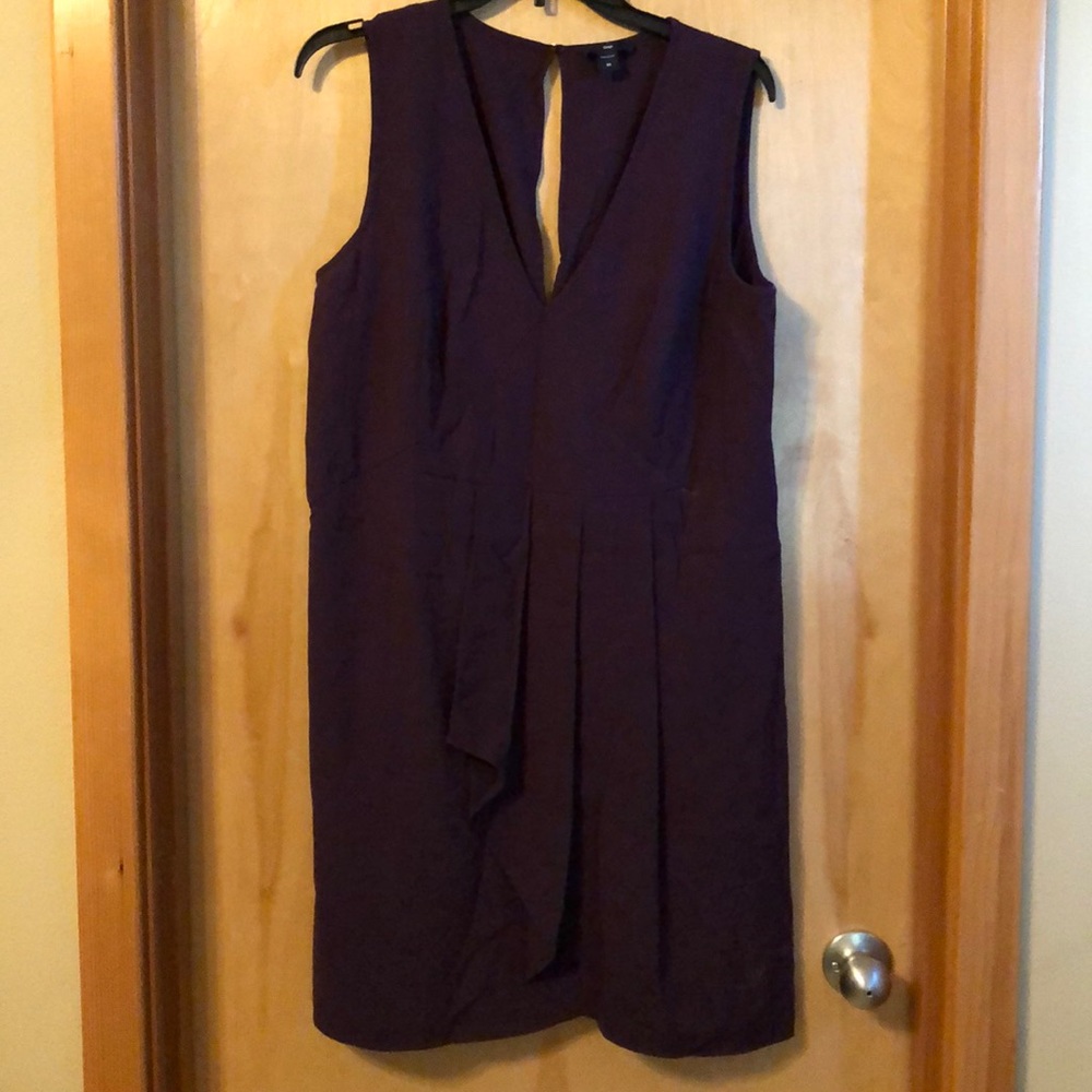 Purple dress fits really well